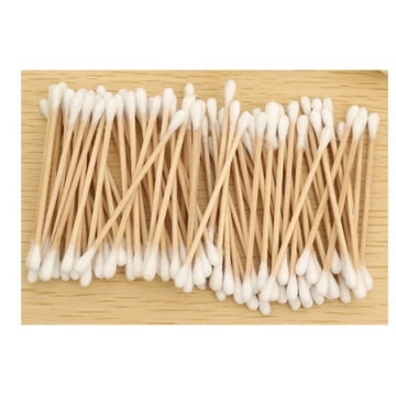 Promotional Wooden Stick Cotton Swab, Makeup Cotton Swab 100% Cotton